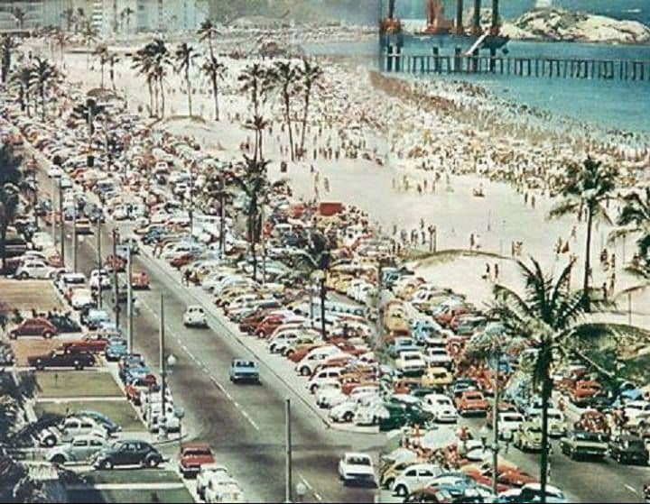 Фото 3809. Пляж Ипанема в 1974 году
