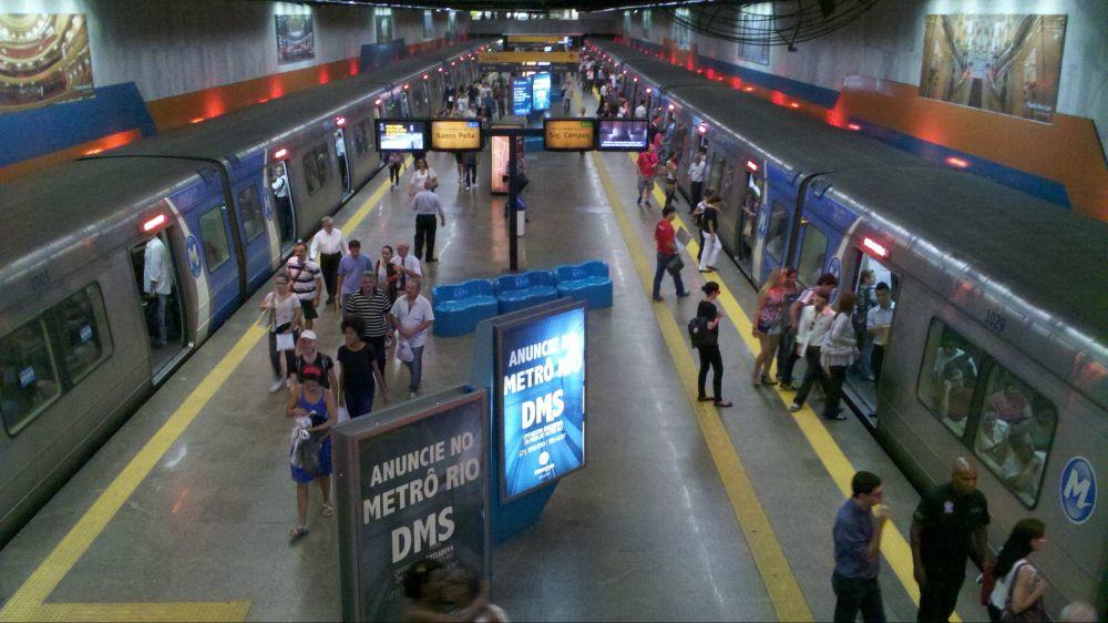Фото 6251. Станция метро Рио-де-Жанейро